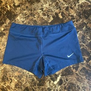 Blue Nike Spandex
